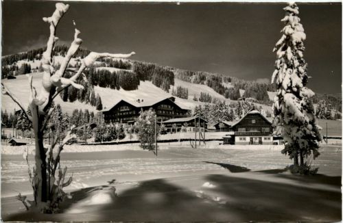 Saanenmöser - Sporthotel und Bahnhof