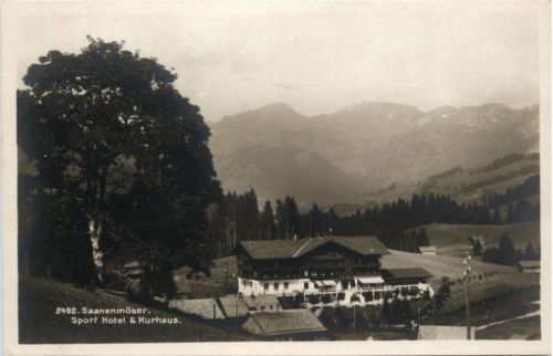 Saanenmöser - Sporthotel