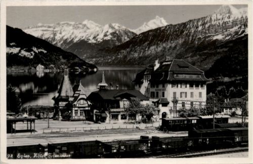 Spiez - Hotel Terminus - Bahnhof