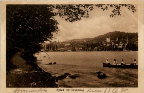 Spiez mit Strandweg