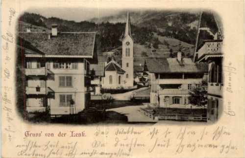 Gruss von der Lenk