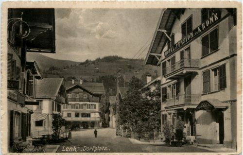 Lenk - Dorfplatz