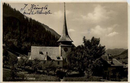 Kirche in Gsteig