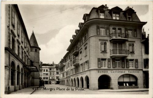 Morges - Place de la poste