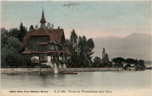 Pointe de Promenthoux pres Nyon