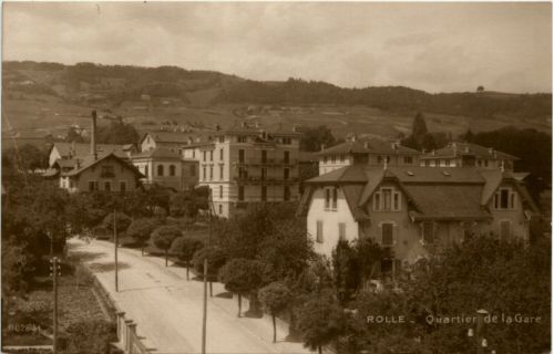 Rolle - Quartier de la gare