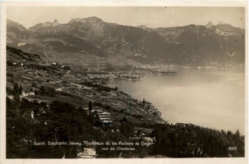 Saint Saphorin Vevey Montreux
