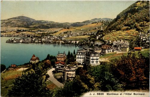 Montreux et l Hotel Bonivard