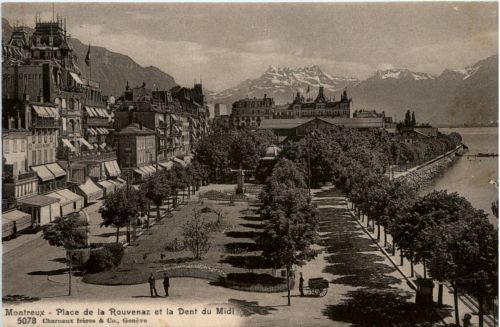 Montreux - Place de la Rouvenaz