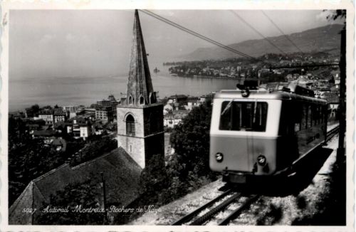 Autorail Montreux Rochers de Naye