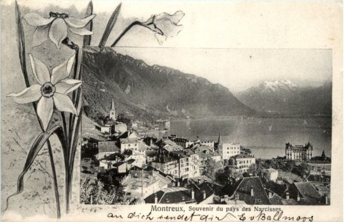 Montreux - Souvenir du pays des Narcisses