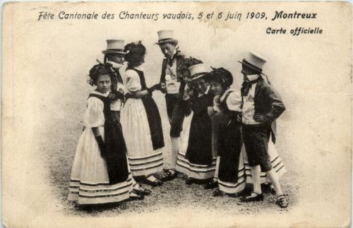 Montreux - Fete Cantonale des Chanteurs vaudois 1909