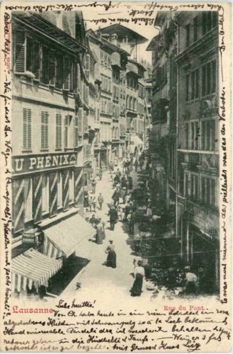 Lausanne - Rue du pont