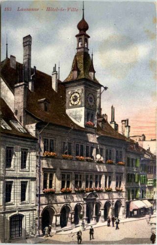 Lausanne - Hotel de Ville