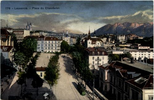 Lausanne - Place du Chauderon