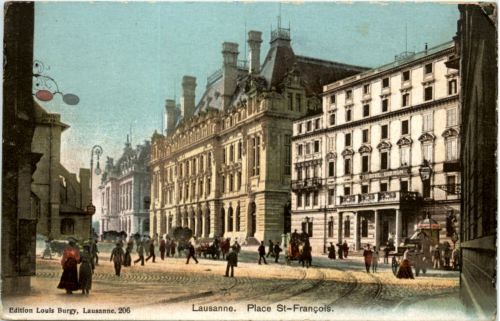 Lausanne - Place St. Francois