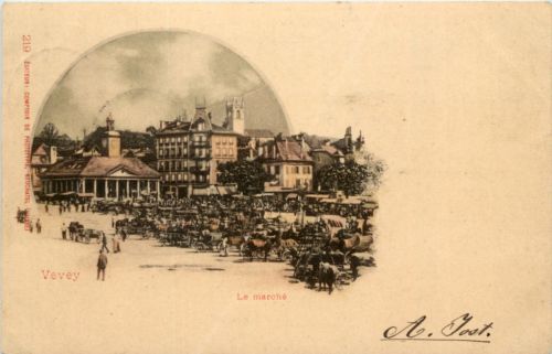 Vevey - Le marche