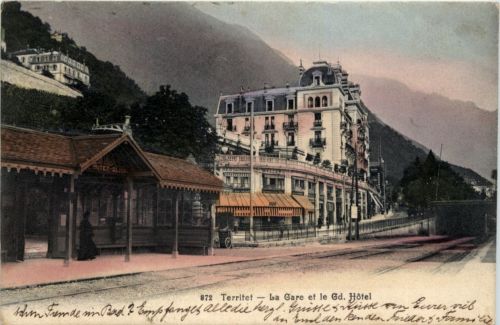 Territet - La gare