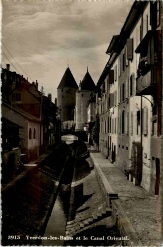 Yverdon - Le canal oriental