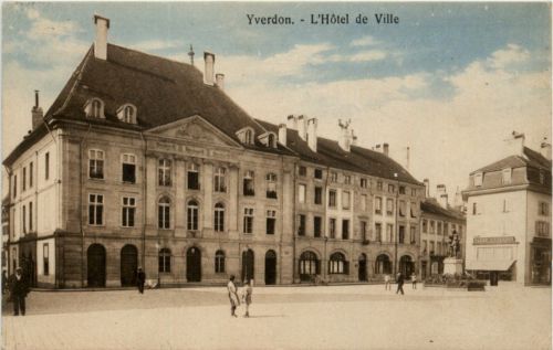 Yverdon - L Hotel de Ville
