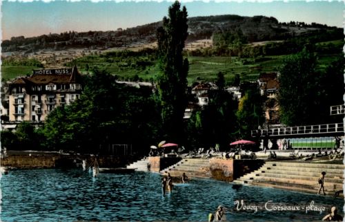 Vevey - Corseaux plage
