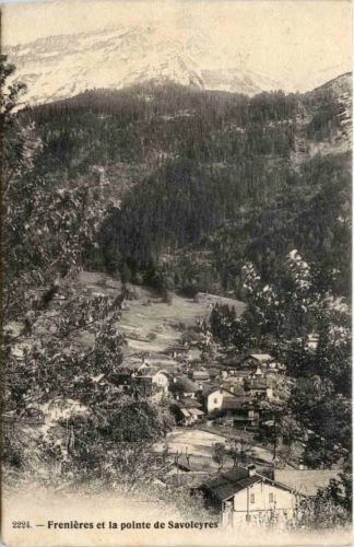 Frenieres et la pointe de Savoleyres