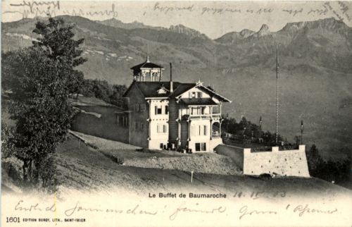 Le buffet de Baumaroche