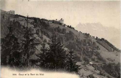 Caux et la Dent du Midi