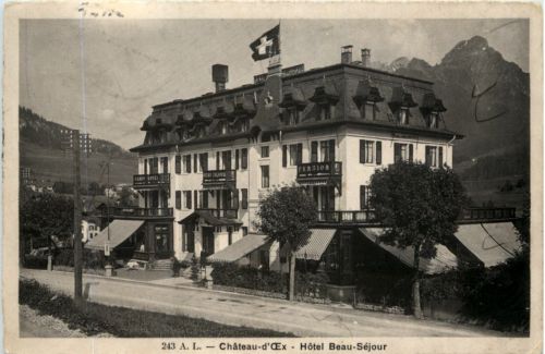 Chateau d Oex - Hotel Beau Sejour