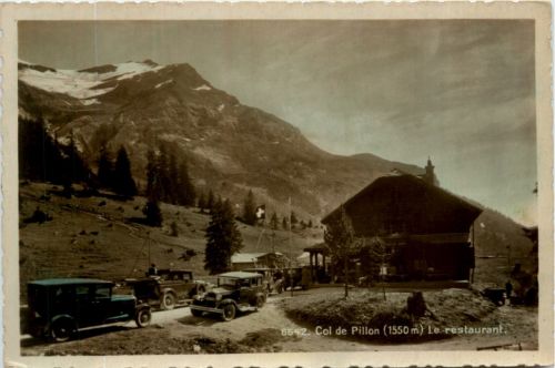 Col de Pillon - Le restaurant - Auto