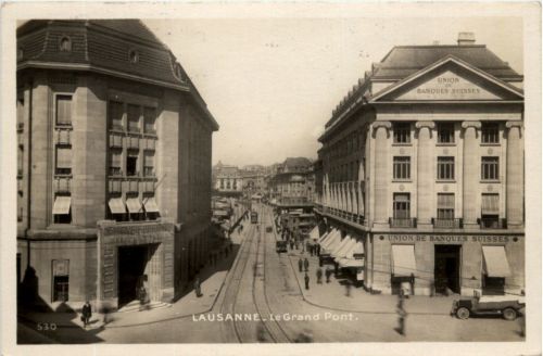 Lausanne - Le Grand Pont