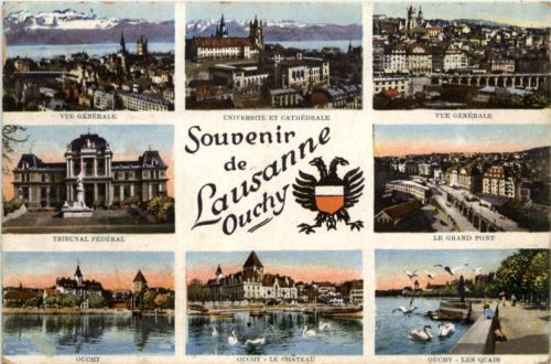 Souvenir de Lausanne Ouchy