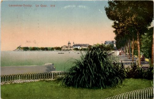 Lausanne Ouchy - Le Quai