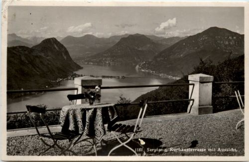 Serpiano - Kurhausterasse