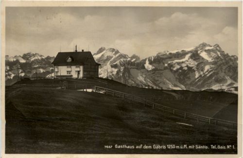 Gasthaus auf dem Gäbris