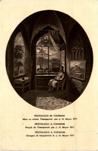 Pestalozzi in Yverdon - Bundesfeier 1914