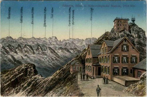 Säntis - Hotel und Meteorologische Station