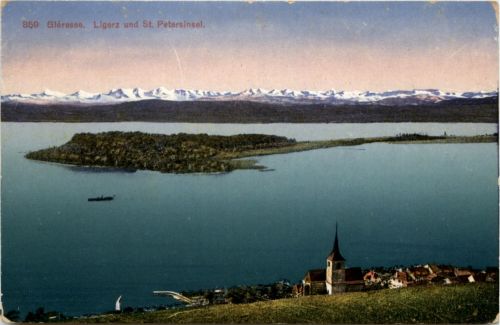 Gleresse - Ligerz und St. Petersinsel