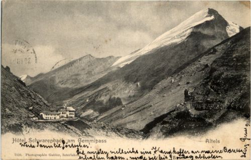 Hotel Schwarenbach am Gemmipass