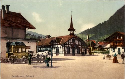 Zweisimmen - Bahnhof
