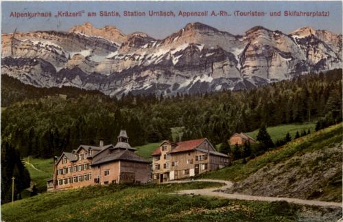 Kräzerli am Säntis - Station Urnäsch