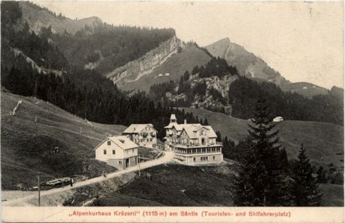 Kräzerli am Säntis