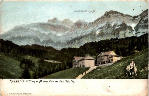 Kräzerli am Säntis