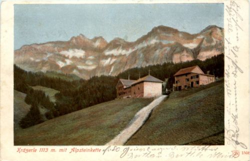 Kräzerli am Säntis