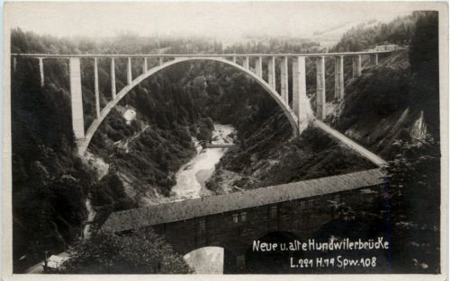 Neue Brücke Waldstatt und Hundwil