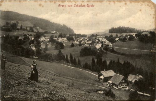 Gruss von Schachen Reute