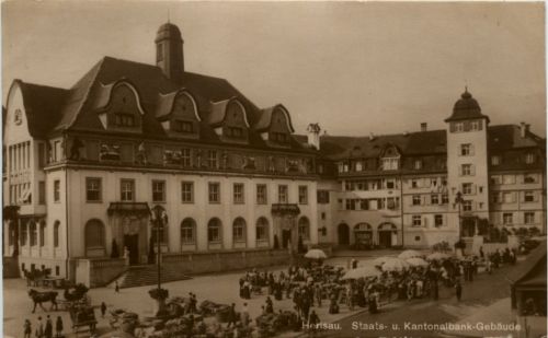 Herisau - Staats und Kantonalbank Gebäude