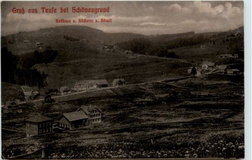 Gruss aus Teufe bei Schönengrund