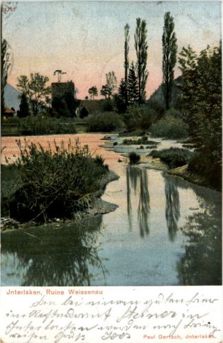 Interlaken - Ruine Weissenau