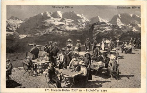 Niesen Kulm - Hotel Terasse